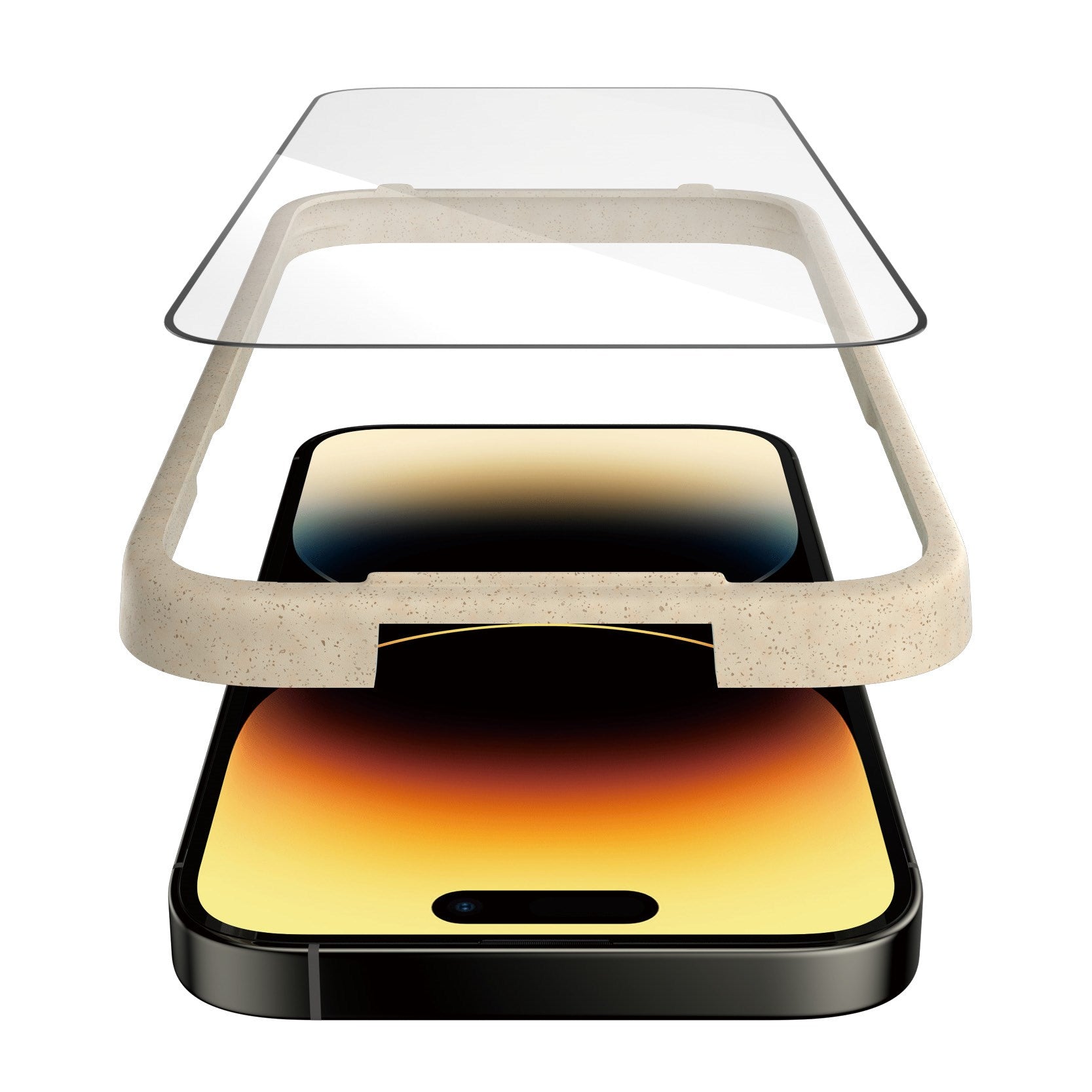 PanzerGlass® Displayschutz iPhone 14 Pro | Ultra-Wide Fit m. EasyAligner
